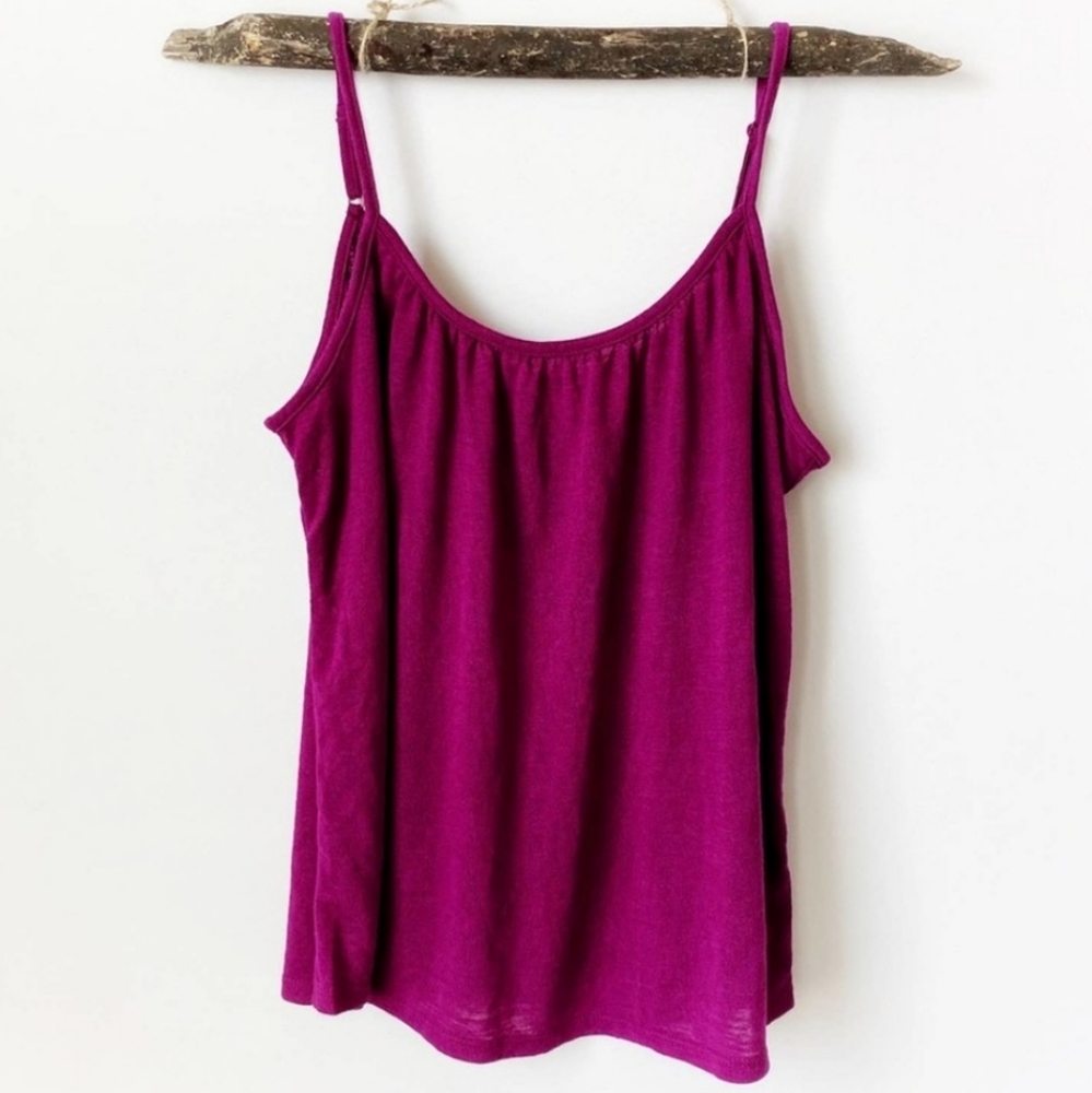 A New Day purple flowy cami NWOT